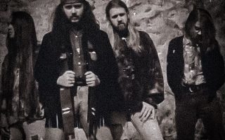 atomic opera band promo shoot from 90's