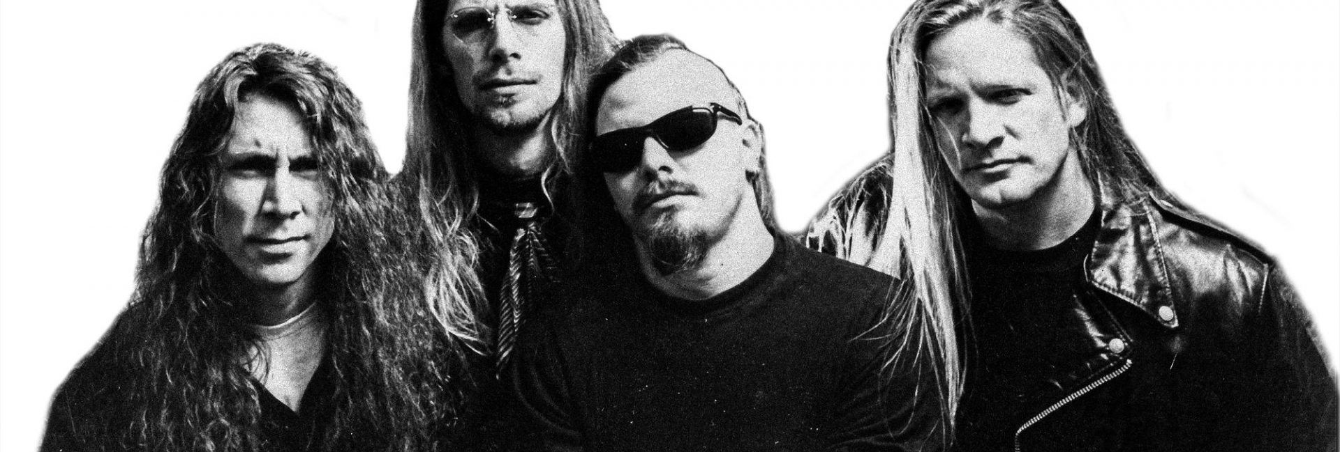 Galactic Cowboys black and white promotional photo