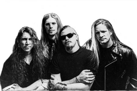 Galactic Cowboys black and white promotional photo